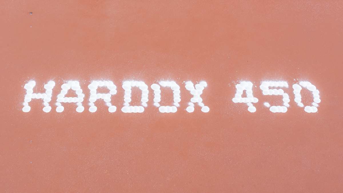 Sliteplater Hardox 450